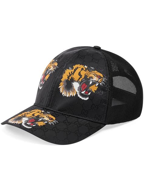 gucci tiger cap replica|gucci tiger print hat.